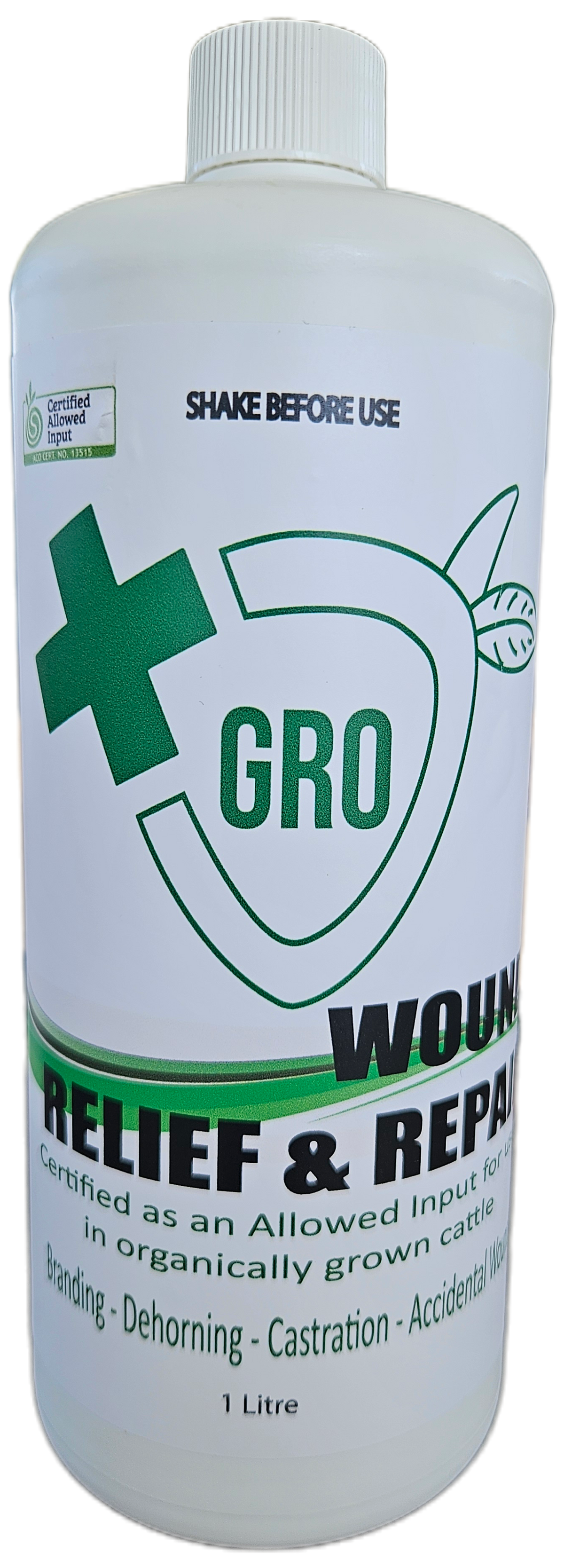 GRO Wound Relief and Repair- Dehorning & Castration | Farm & Acre Co