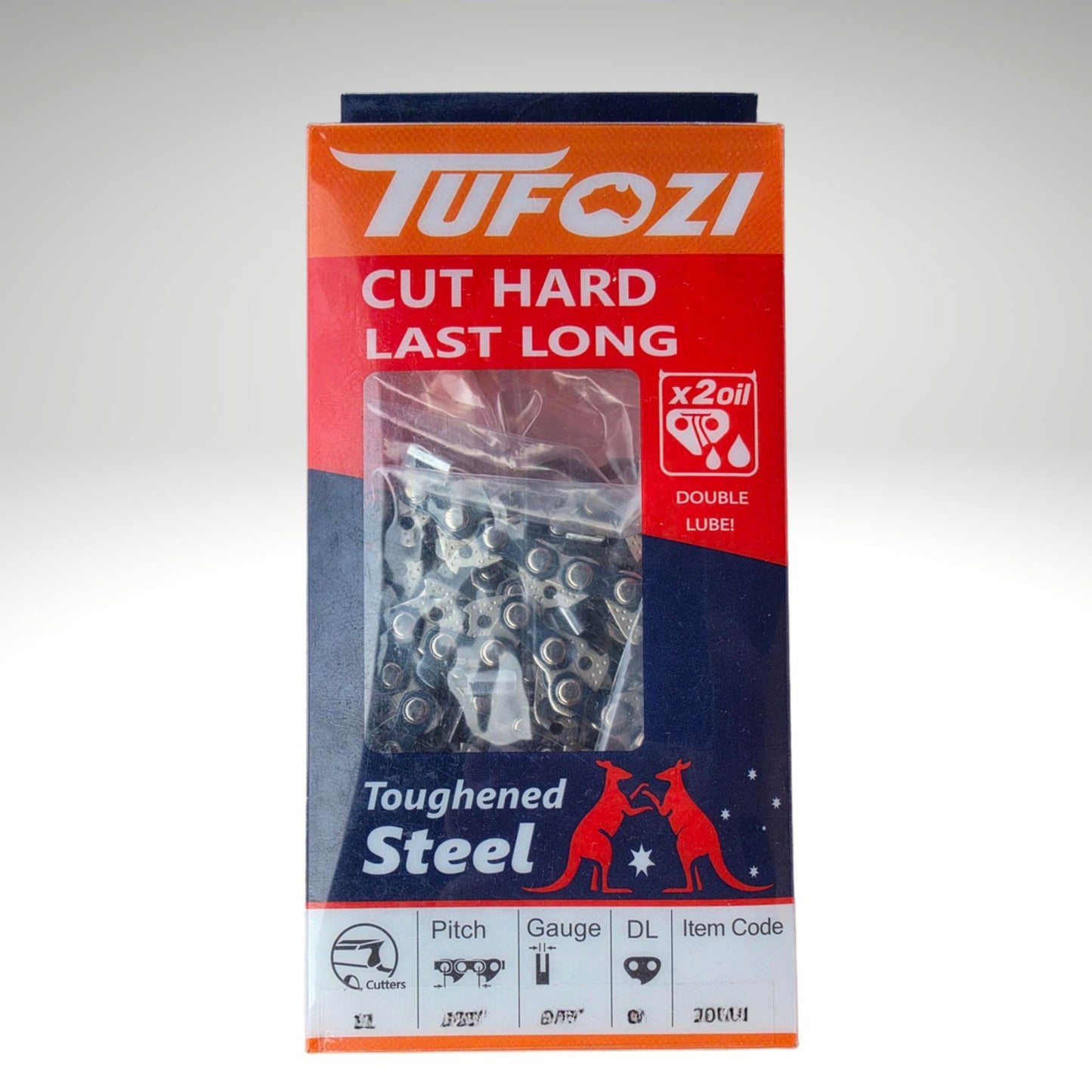 Farm & Acre Co TUFOZI 3/8 .058 (1.5mm) Chainsaw Chain (Loop)