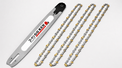GOKEN Bar & 3x Chain Combo – 3/8 .063 (1.6mm) – 72DL