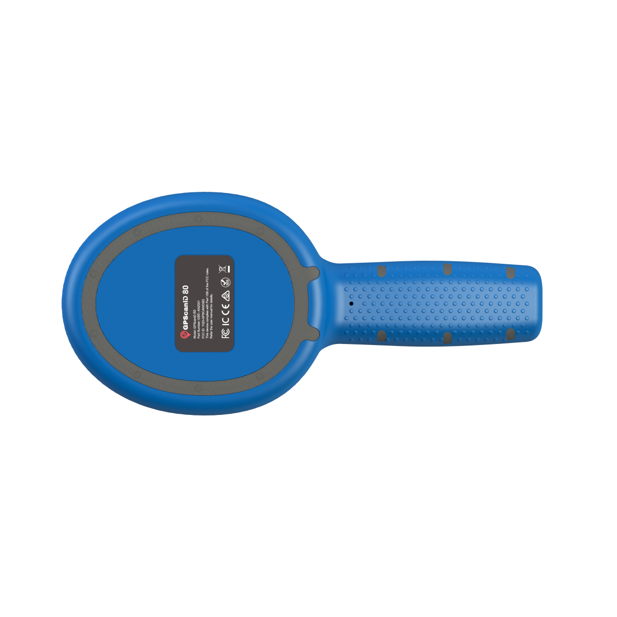 Leader GPScanID 80 RFID reader, back view