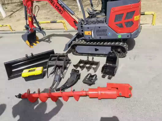 1.2T Digger & Attachments