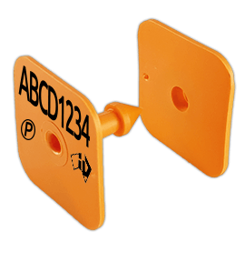 NLIS LitterMax Pig Tag - Orange Post Breeder