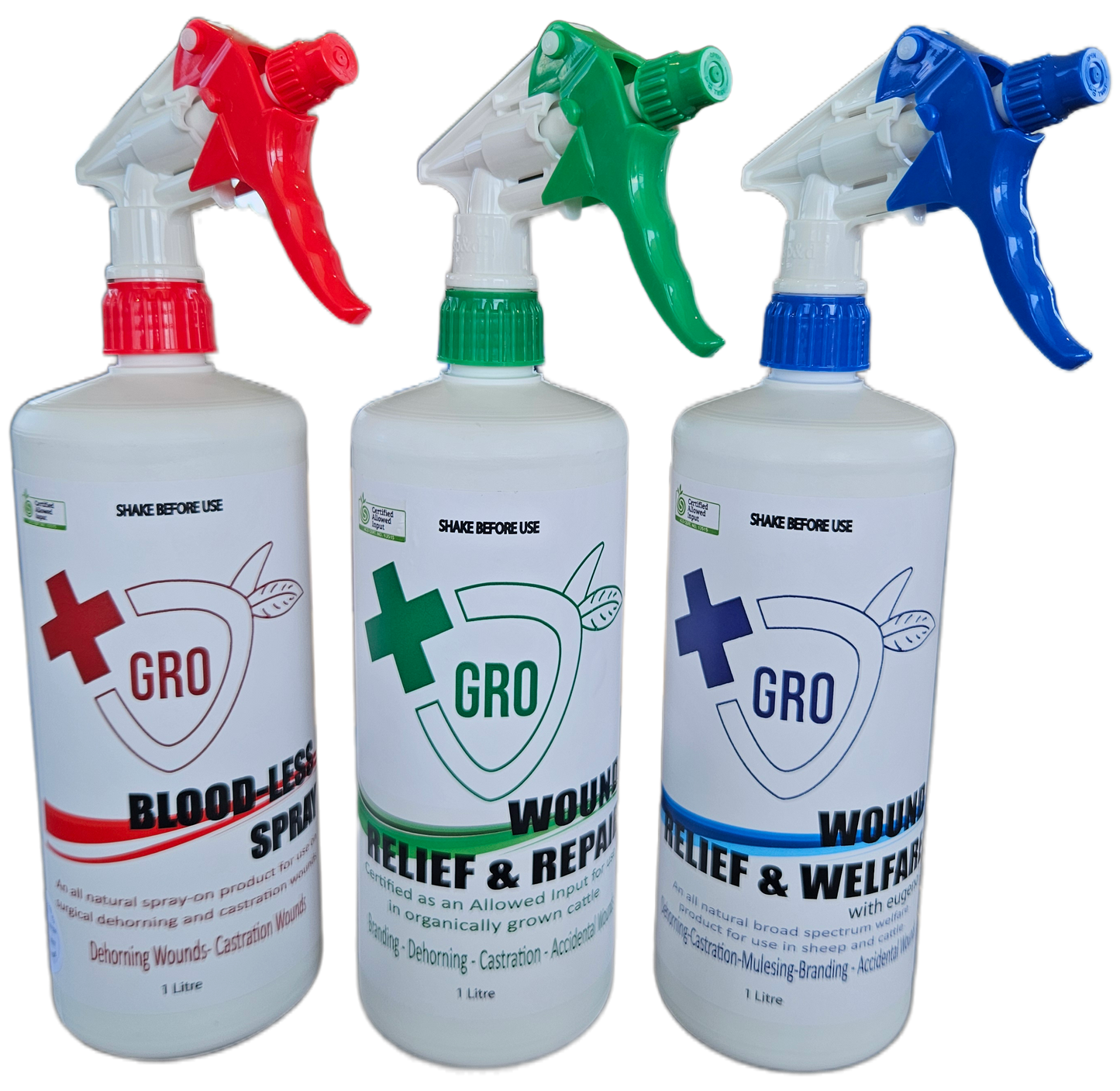 GRO wound spray-Trigger Applicator