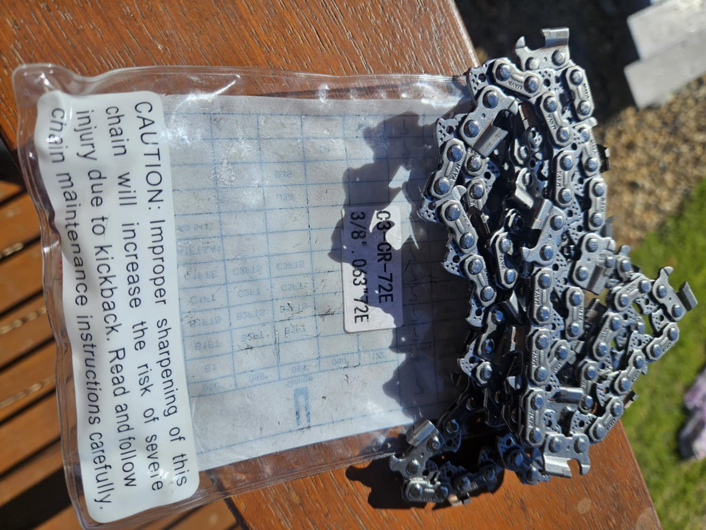 Tungsten Carbide Tipped Chainsaw Chains