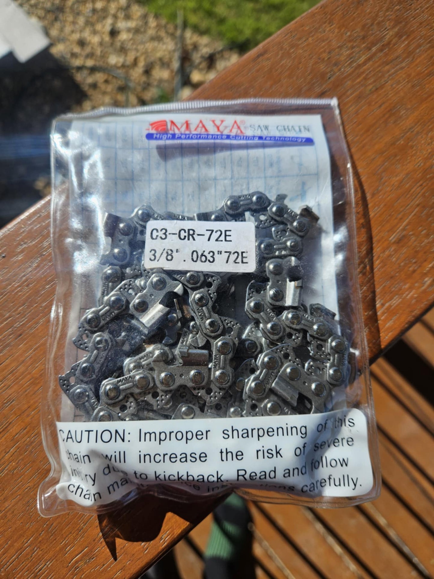Tungsten Carbide Tipped Chainsaw Chains