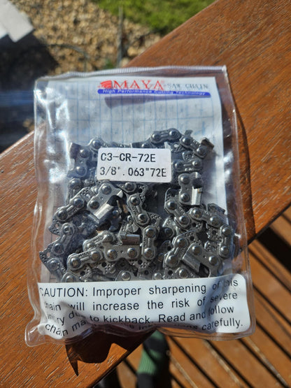 Tungsten Carbide Tipped Chainsaw Chains