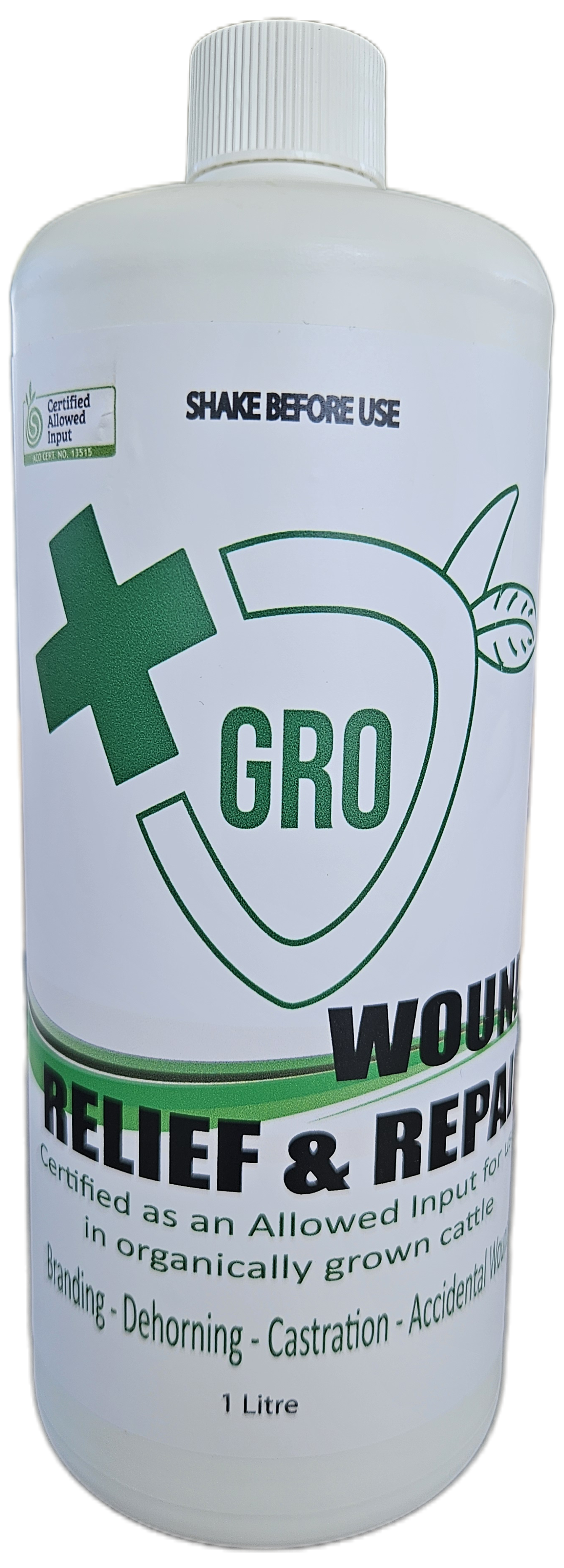 GRO Wound Relief and Repair- Dehorning & Castration | Farm & Acre Co