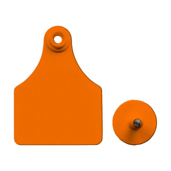 Allflex Large Female + Button Male Printed Tag Set