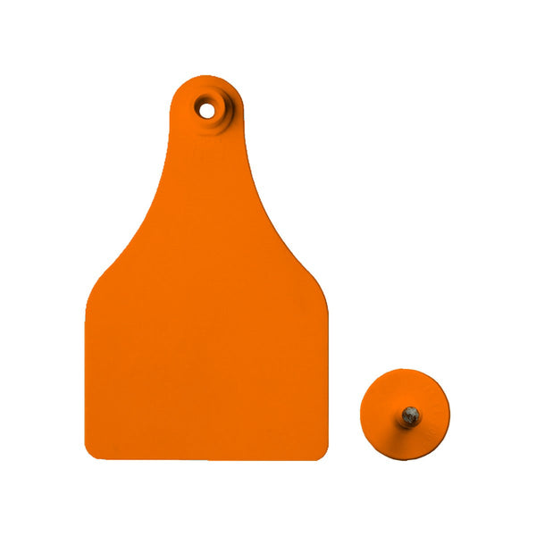 Allflex Super Maxi Female + Button Male Printed Tag Set
