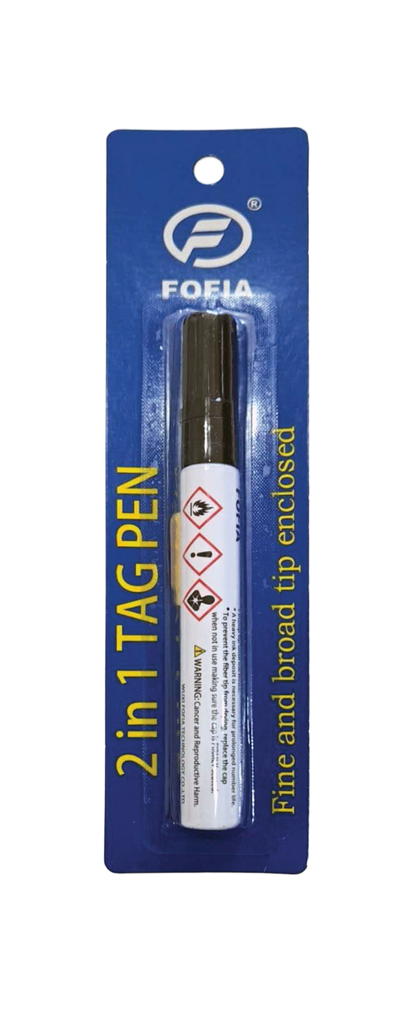 FOFiA P001 2-in-1 tag marker pen