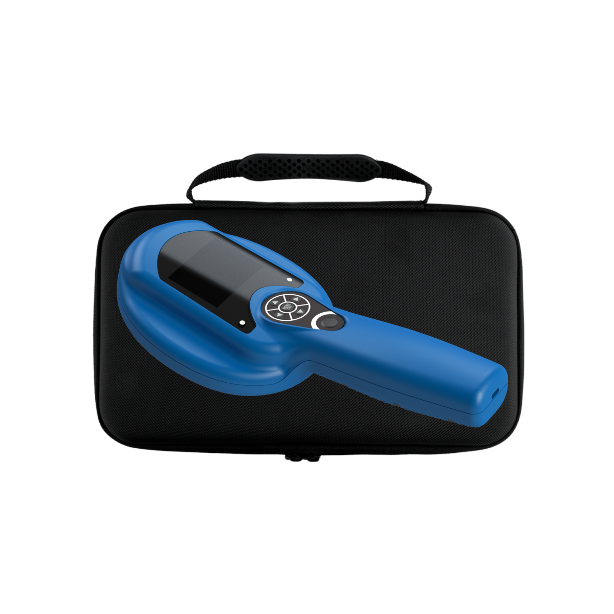 Leader GPScanID 80 RFID reader in its carry case