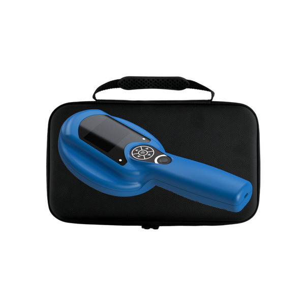 Leader GPScanID 80 RFID reader in its carry case