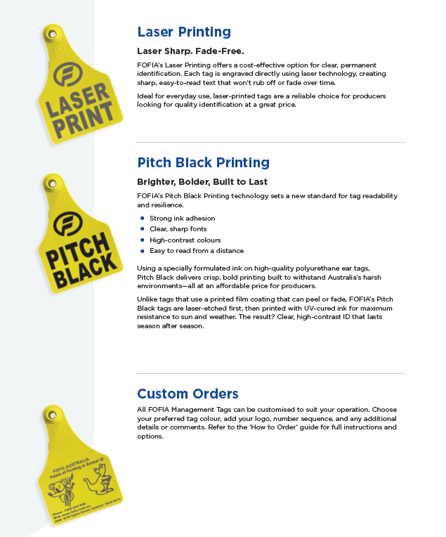 Livestock Tags