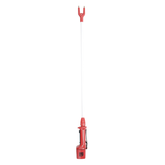 Leader Red Heeler rechargeable cattle prodder with 810mm shaft