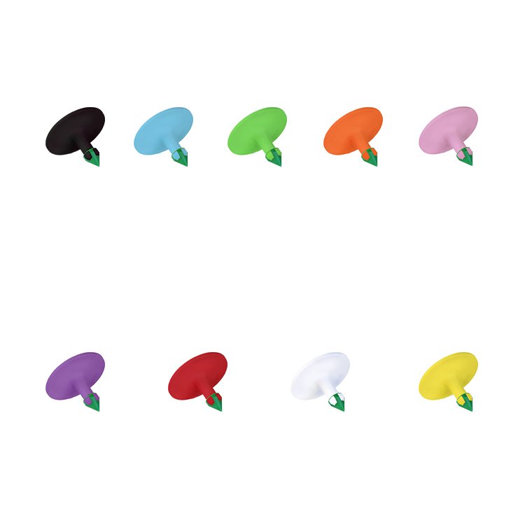 Shearwell BOS button tag colour range