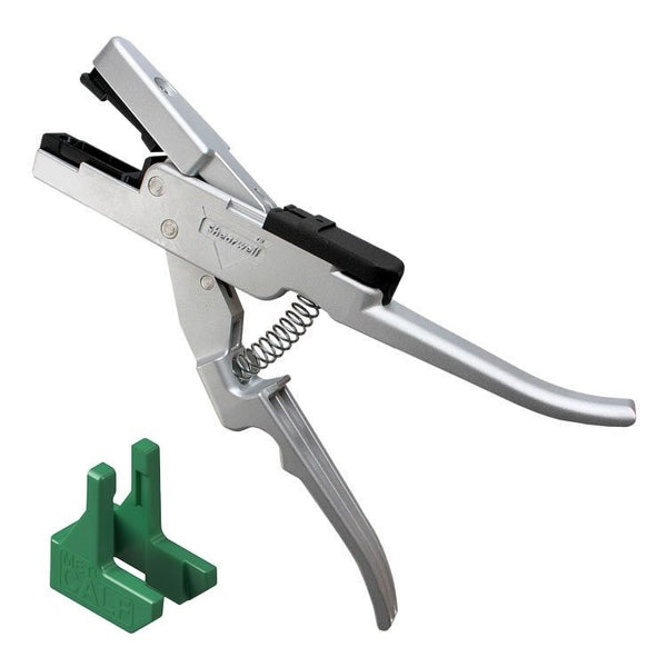 Shearwell MET tag applicator with calf spacer