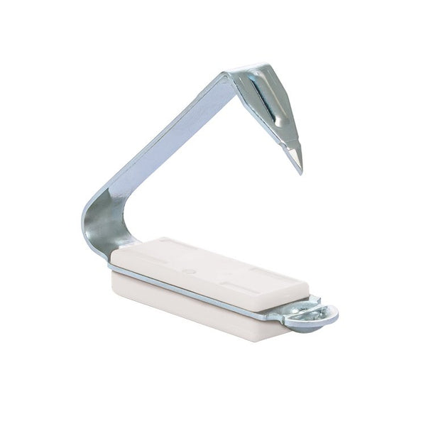 Shearwell NLIS MET stainless steel cattle tag, White (breeder)